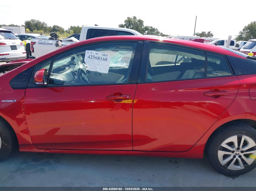 2016 Toyota Prius Four VIN: JTDKARFU4G3508758 Lot: 42568168