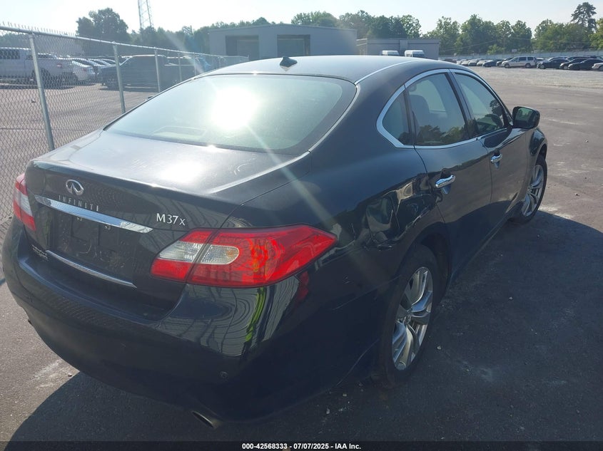 Vin: jn1by1ar5dm602561, lot: 43061240, infiniti m37x 20134