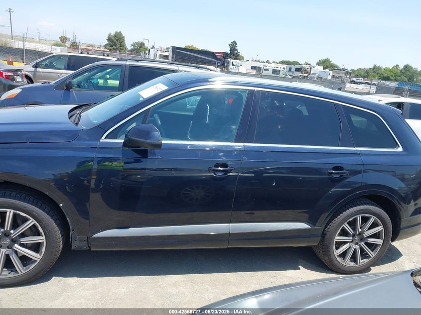 2017 AUDI Q7 3.0T PREMIUM - WA1LAAF78HD012092