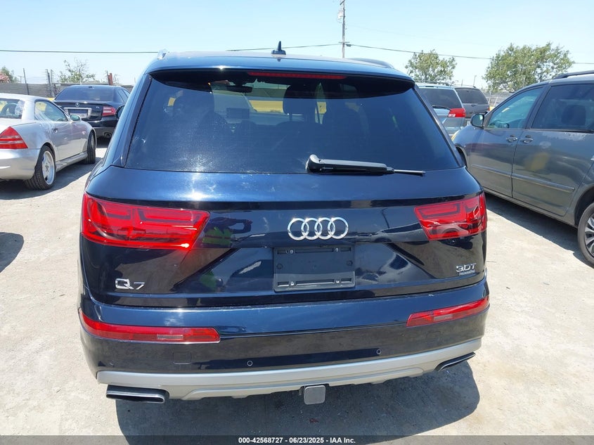 2017 AUDI Q7 3.0T PREMIUM - WA1LAAF78HD012092