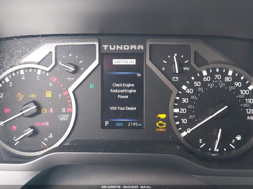 2025 Toyota Tundra - 5TFLA5DBXSX297825