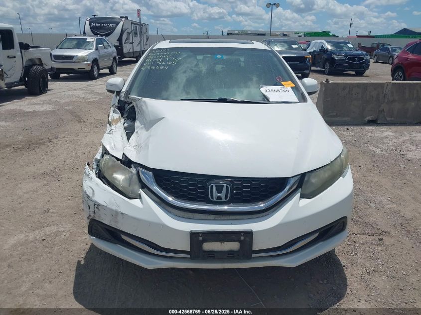 2013 Honda Civic Ex VIN: 2HGFB2F84DH516815 Lot: 42568769