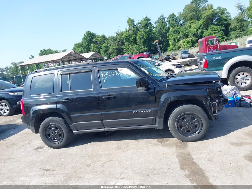 2017 JEEP PATRIOT SPORT 4X4 - 1C4NJRBB0HD144884