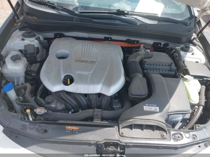 2013 Hyundai Sonata Hybrid Limited VIN: KMHEC4A40DA090364 Lot: 42569004