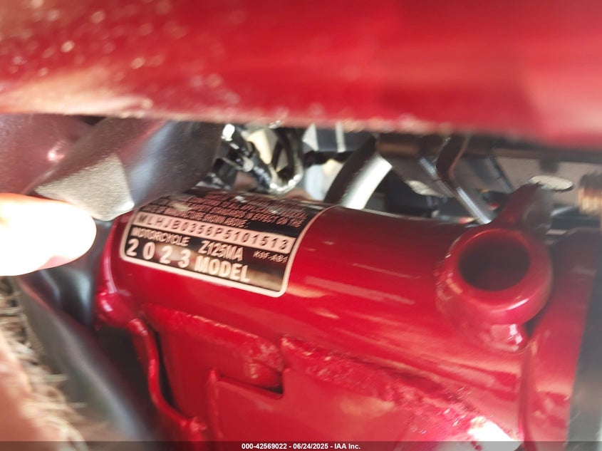 2023 HONDA Z125 MA MLHJB0356P5101513