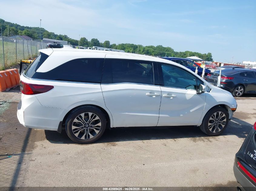 2025 Honda Odyssey - 5FNRL6H91SB008505