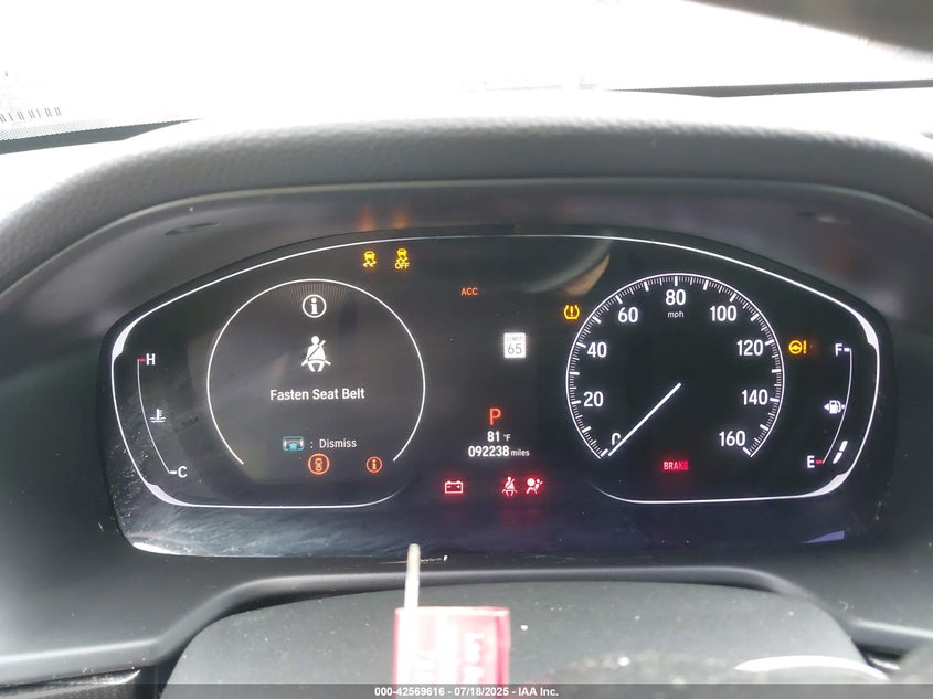 2019 Honda Accord Sport VIN: 1HGCV1F36KA079047 Lot: 42569616