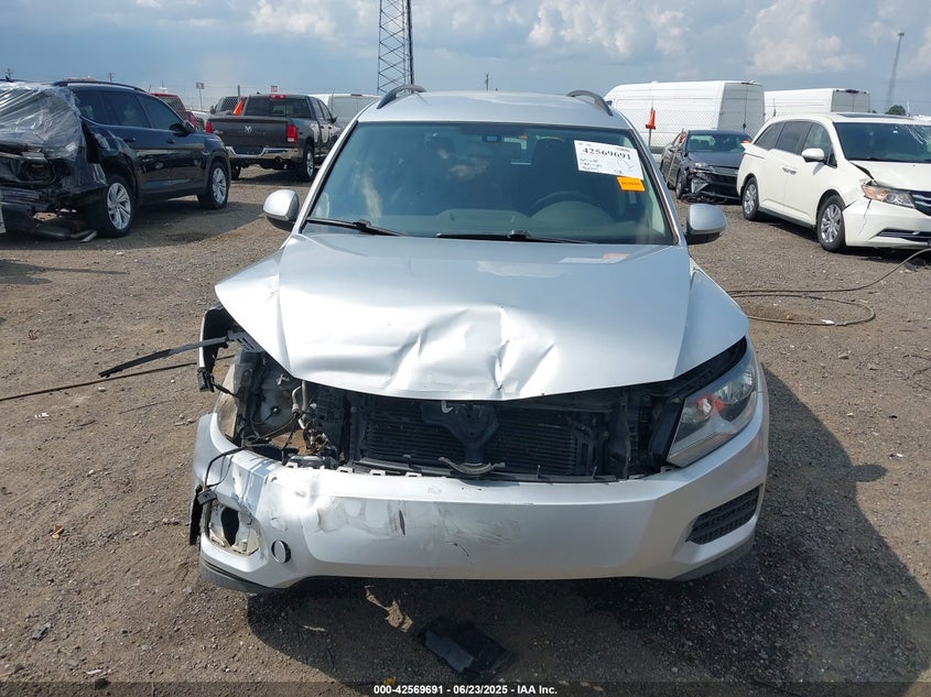 2016 VOLKSWAGEN TIGUAN S - WVGAV7AX7GW557260