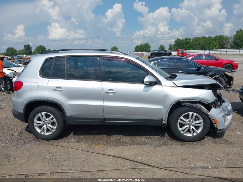 2016 VOLKSWAGEN TIGUAN S - WVGAV7AX7GW557260