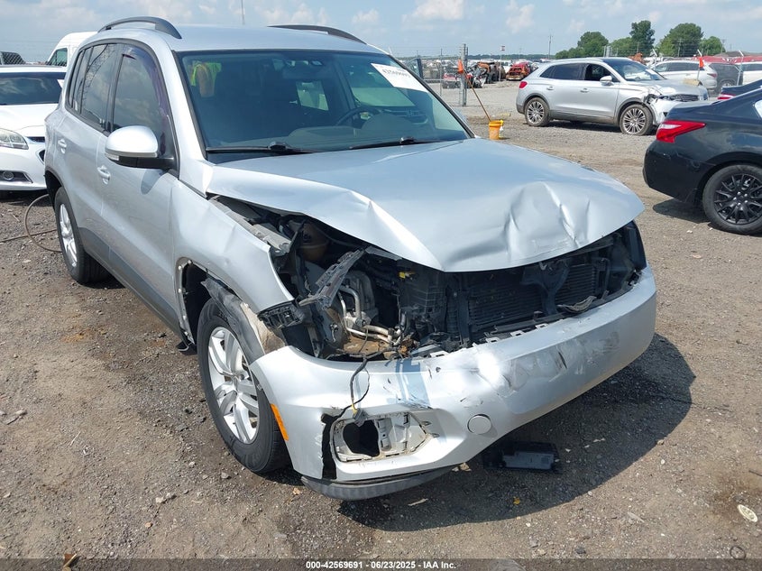 2016 VOLKSWAGEN TIGUAN S - WVGAV7AX7GW557260