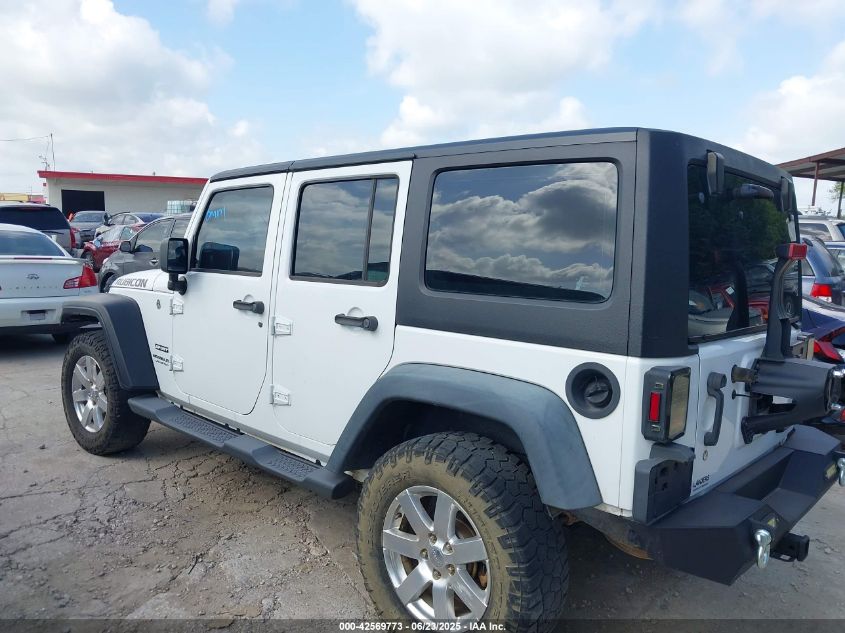 2016 Jeep Wrangler Unlimited Sport Rhd VIN: 1C4BJWKG3GL293694 Lot: 42569773