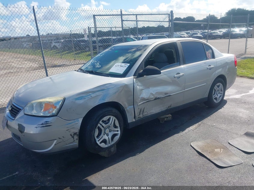 1G1ZS51F16F241923 2006 CHEVROLET MALIBU photo no. 2