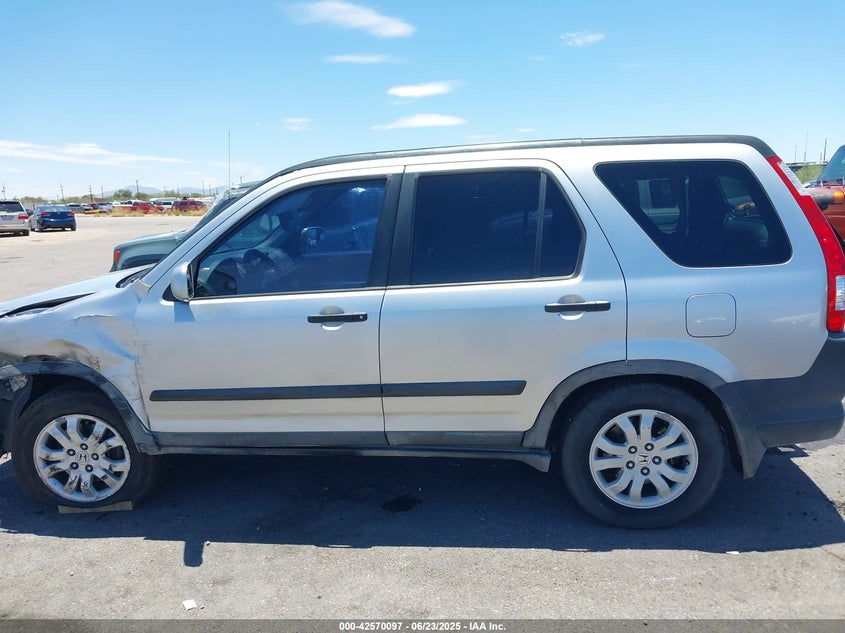 2006 HONDA CR-V VIN: JHLRD78836C018890