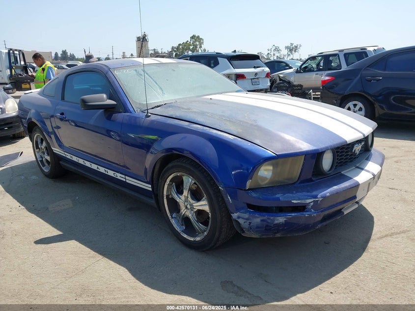 1ZVFT80N355260024 2005 Ford Mustang V6 Deluxe/V6 Premium auction photo 1