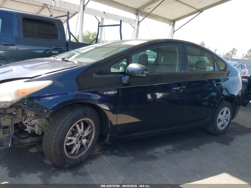 2011 TOYOTA PRIUS VIN: JTDKN3DU2B1408764