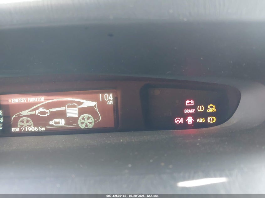 2011 TOYOTA PRIUS VIN: JTDKN3DU2B1408764