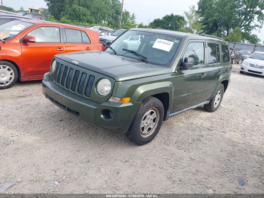 2007 Jeep Patriot Sport green other gasoline 1J8FF28W67D418202 photo #3