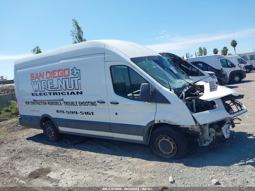 2017 Ford Transit-250 VIN: 1FTYR3XM4HKA05415 Lot: 42570398