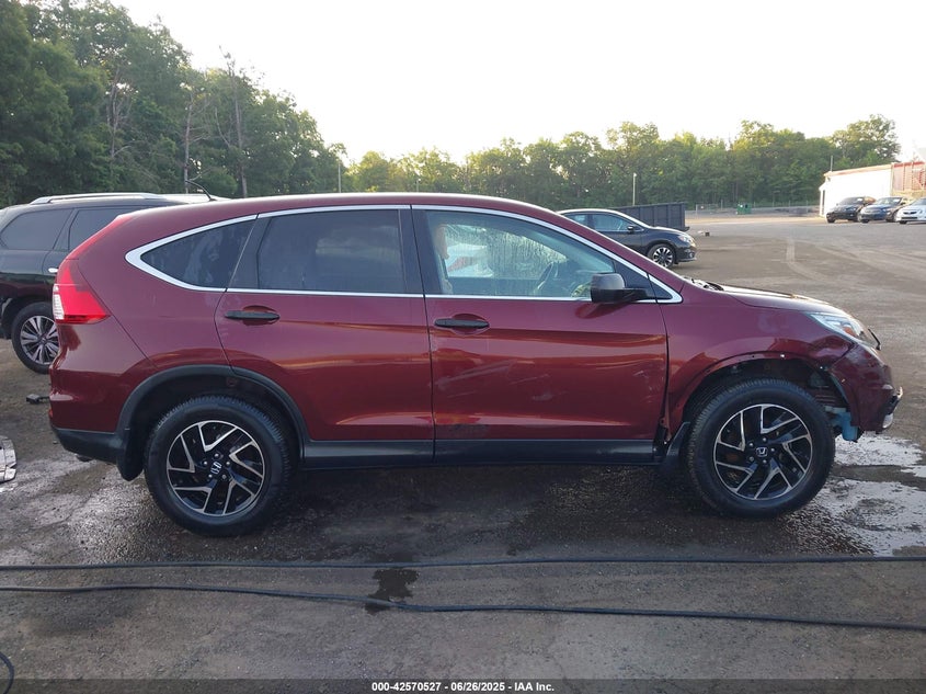 2016 HONDA CR-V SE - 2HKRM3H44GH518467