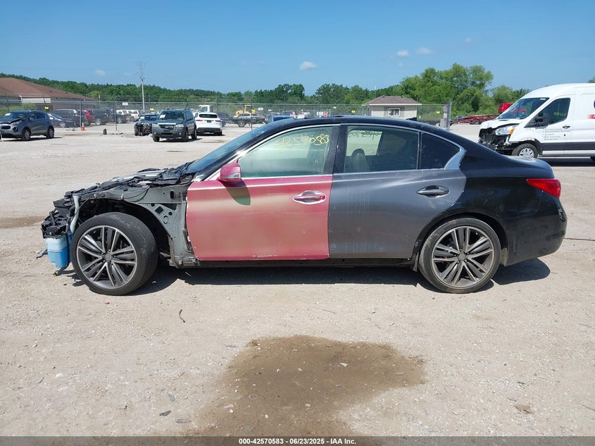 2015 INFINITI Q50 VIN: JN1BV7AR4FM403290