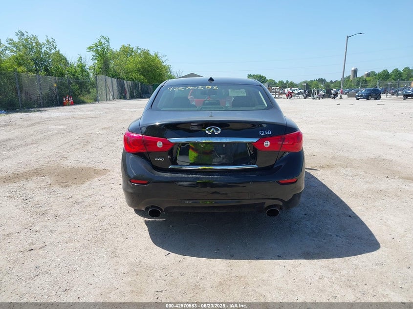 2015 INFINITI Q50 VIN: JN1BV7AR4FM403290