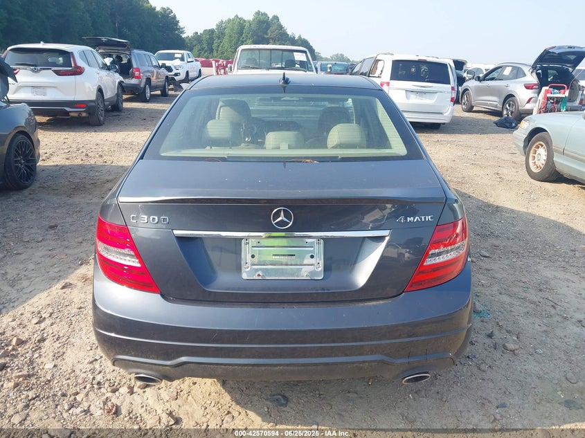 2014 MERCEDES-BENZ C 300 LUXURY 4MATIC/SPORT 4MATIC - WDDGF8AB6EA912456