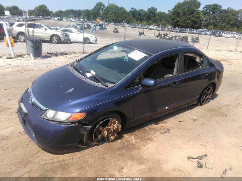 2008 HONDA CIVIC VIN: 1HGFA16598L004754