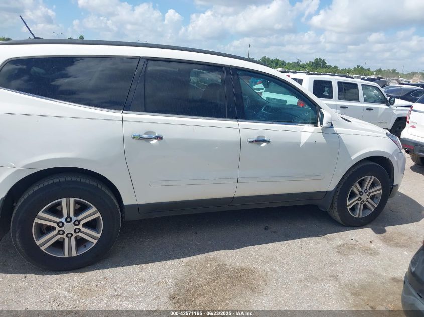 2015 Chevrolet Traverse Lt VIN: 1GNKRHKD6FJ154778 Lot: 42571165