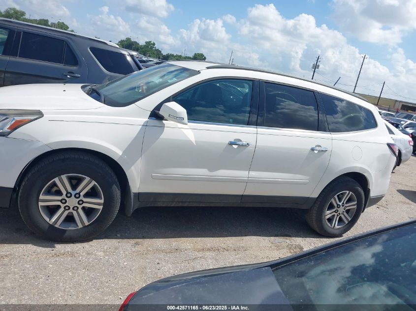 2015 Chevrolet Traverse Lt VIN: 1GNKRHKD6FJ154778 Lot: 42571165