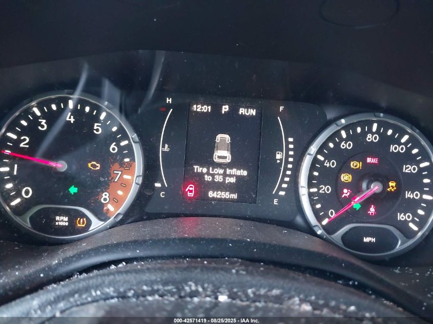 2017 Jeep Renegade Latitude Fwd VIN: ZACCJABB4HPE45040 Lot: 42571419