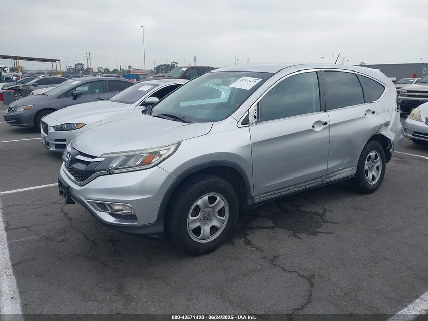2016 HONDA CR-V LX - 2HKRM3H31GH501987