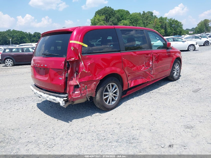 Vin: 2c4rdgeg4er337780, lot: 43064428, dodge grand caravan r/t 20144