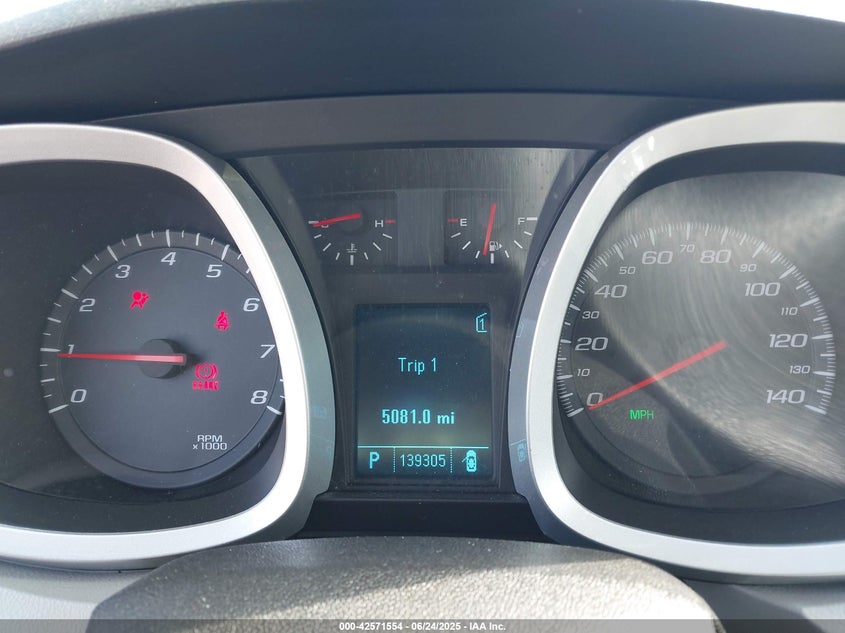 2011 CHEVROLET EQUINOX VIN: 2GNALBEC8B1267430