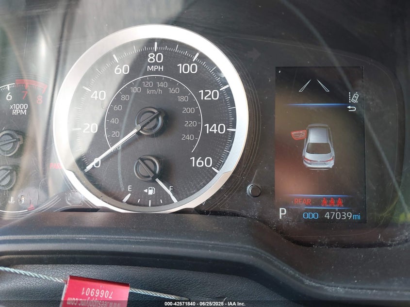 VIN 5YFEPMAE8NP379376 2022 TOYOTA COROLLA LE