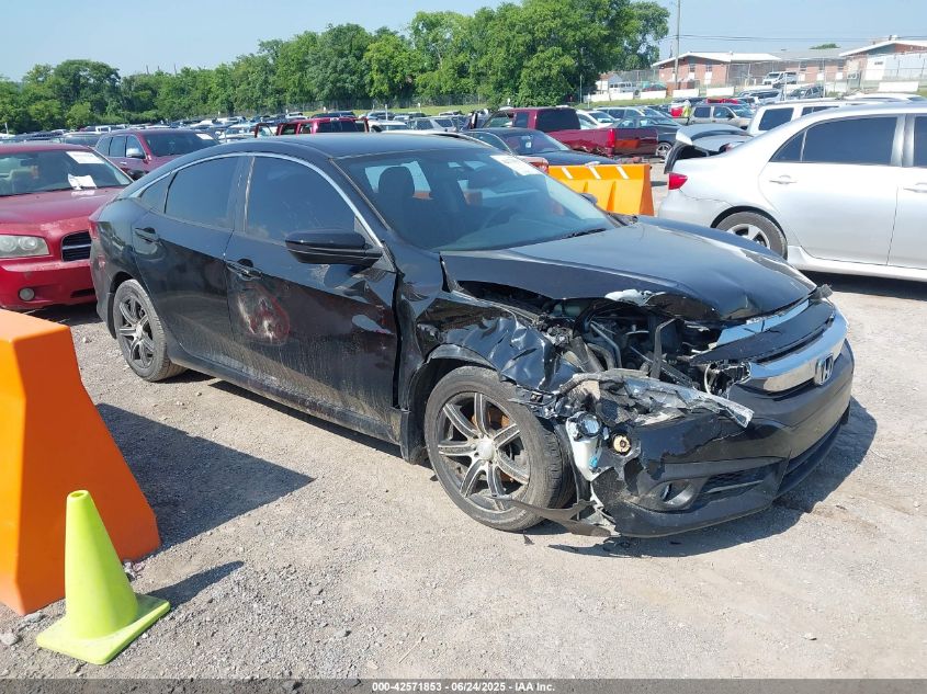 2018 Honda Civic Lx VIN: 19XFC2F55JE032628 Lot: 42571853