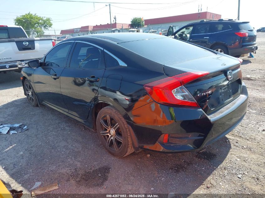 2018 Honda Civic Lx VIN: 19XFC2F55JE032628 Lot: 42571853