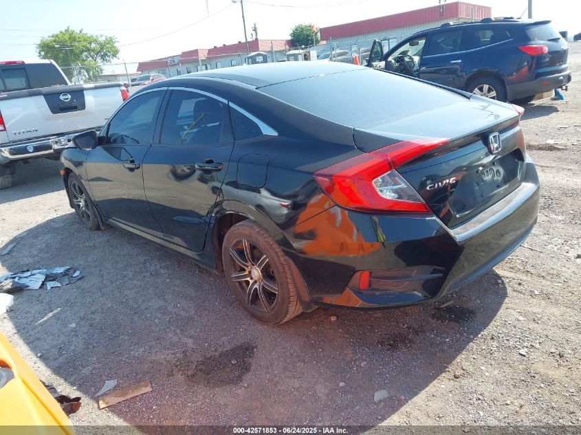 2018 Honda Civic Lx VIN: 19XFC2F55JE032628 Lot: 42571853