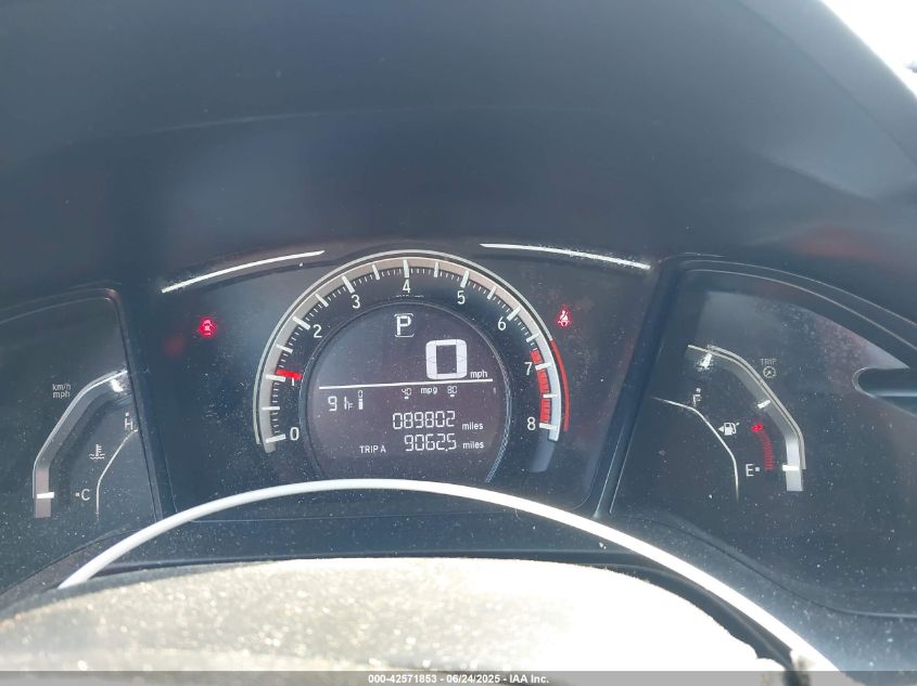 2018 Honda Civic Lx VIN: 19XFC2F55JE032628 Lot: 42571853