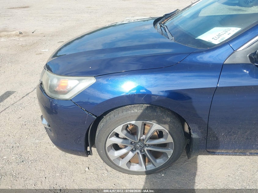 2013 HONDA ACCORD VIN: 1HGCR2F5XDA116034