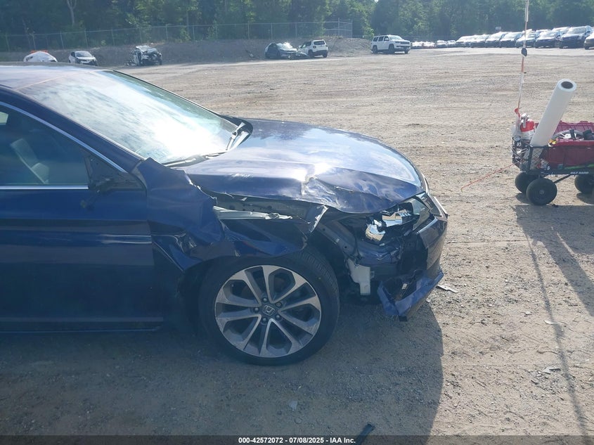 2013 HONDA ACCORD VIN: 1HGCR2F5XDA116034