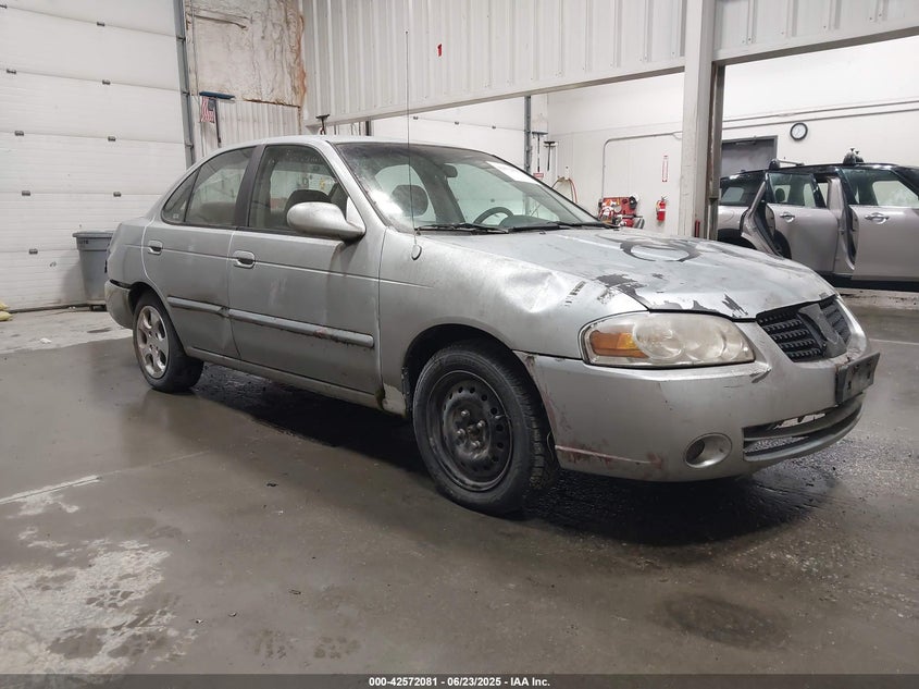 2004 Nissan Sentra 1.8S silver sedan gasoline 3N1CB51D84L920783 photo #1