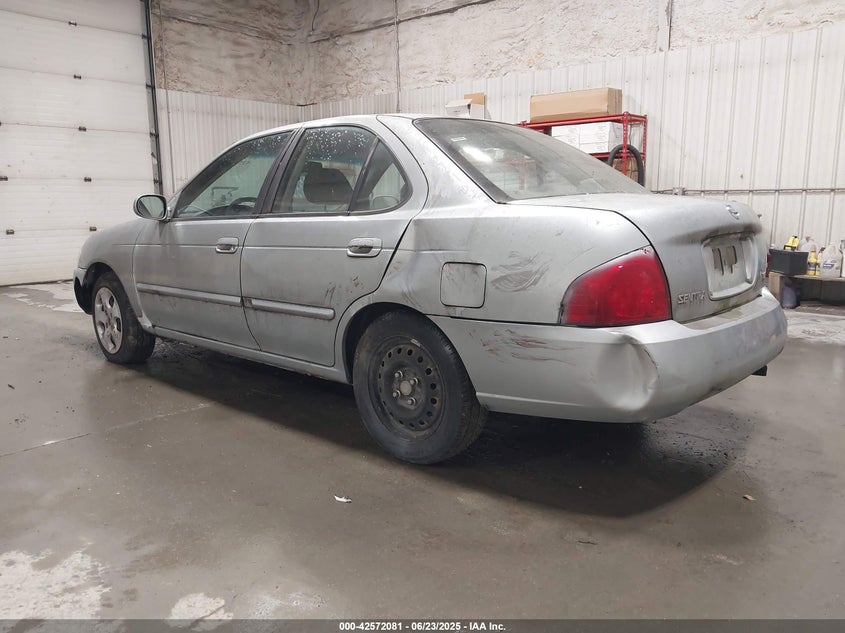 2004 Nissan Sentra 1.8S silver sedan gasoline 3N1CB51D84L920783 photo #4