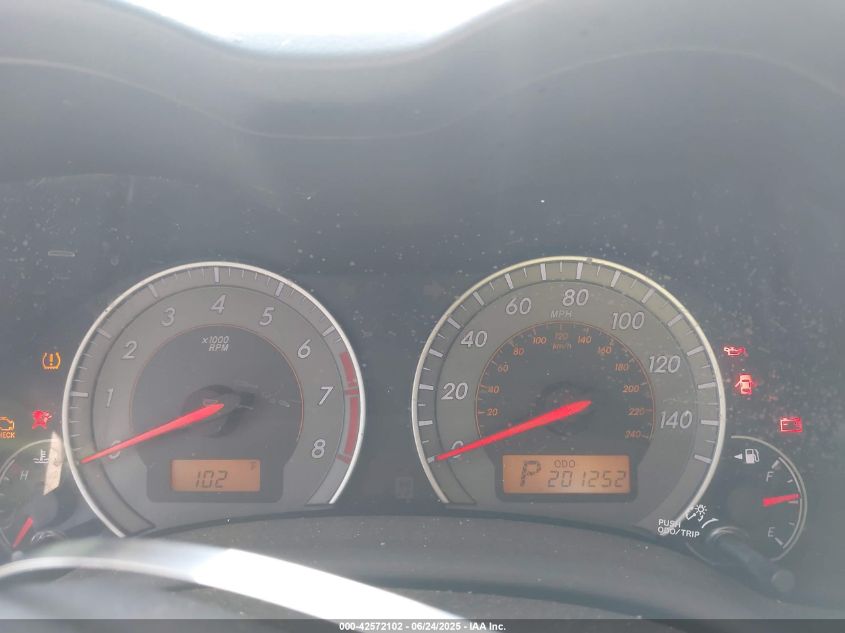 2010 Toyota Corolla S VIN: 2T1BU4EE2AC276177 Lot: 42572102