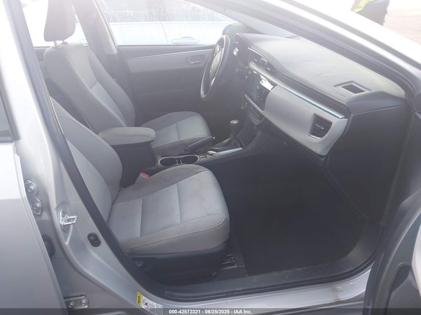 2016 TOYOTA COROLLA VIN: 2T1BURHE6GC645401