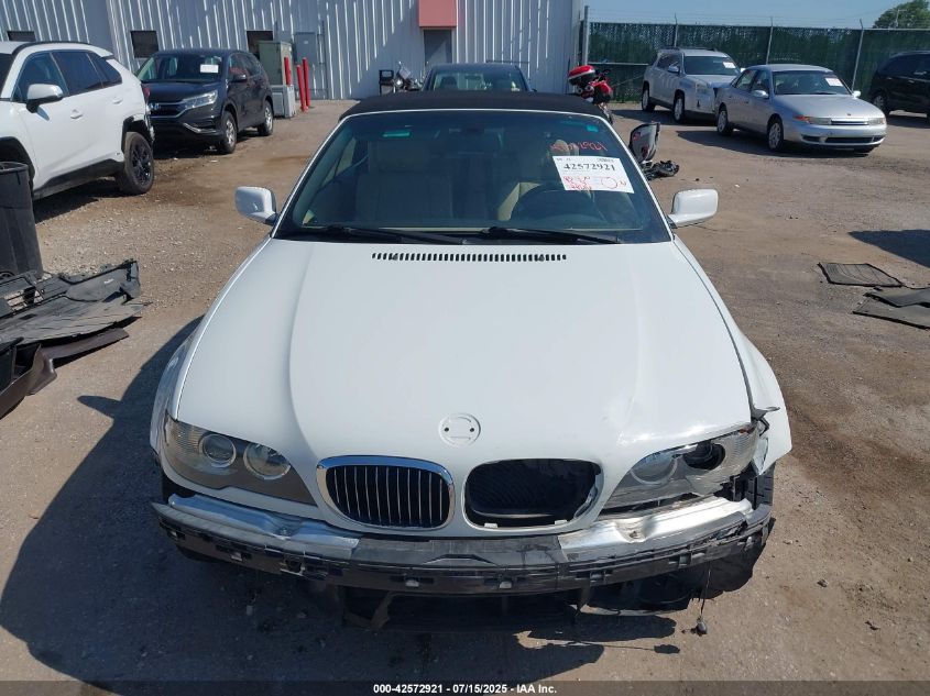 2006 BMW 325Ci VIN: WBABW33416PX87884 Lot: 42572921