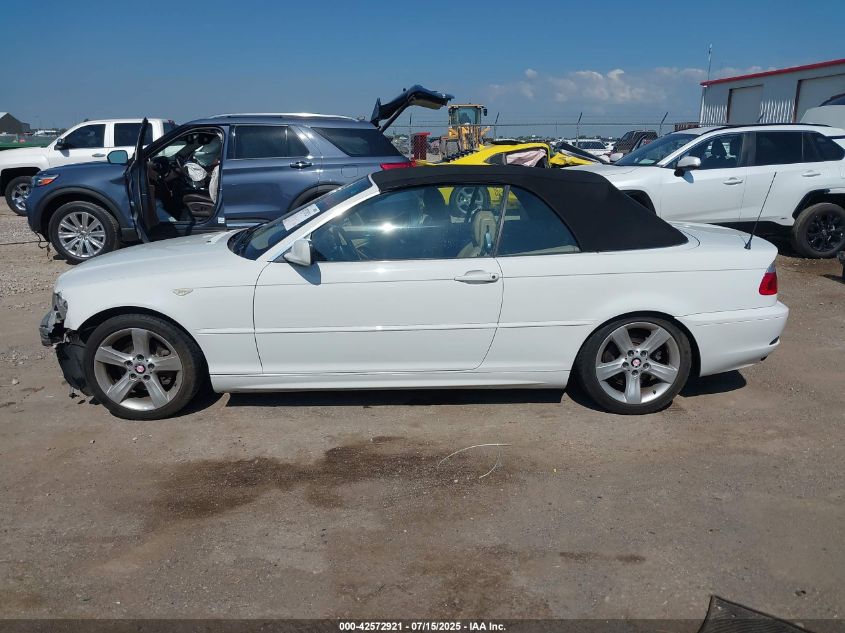 2006 BMW 325Ci VIN: WBABW33416PX87884 Lot: 42572921