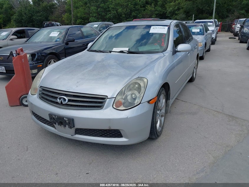 2006 INFINITI G35 VIN: JNKCV51E86M521070