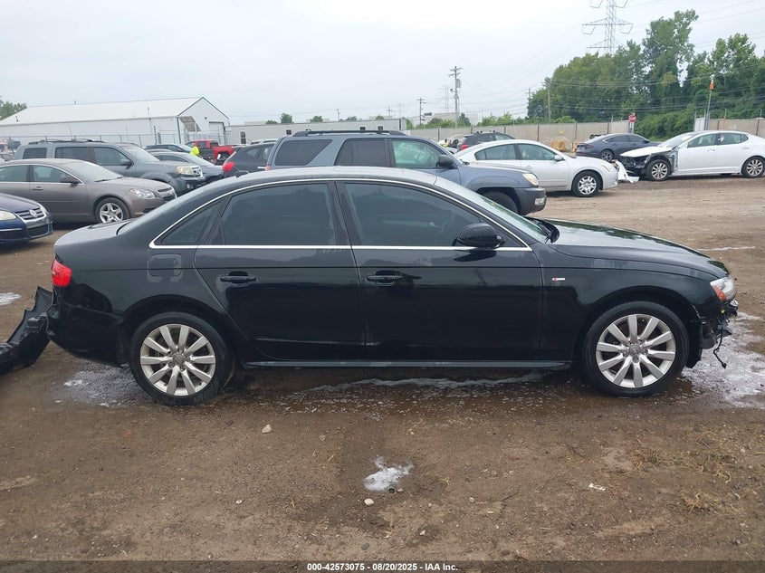 2015 AUDI A4 2.0T PREMIUM WAUAFAFL2FN008328
