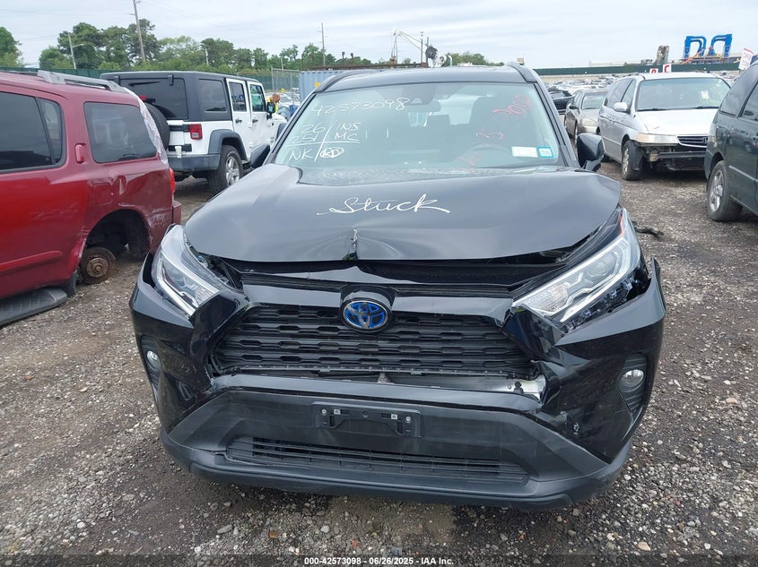 2021 TOYOTA RAV4 HYBRID XLE PREMIUM - 2T3B6RFV5MW022592