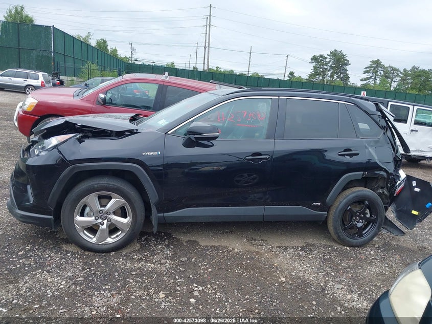 2021 TOYOTA RAV4 HYBRID XLE PREMIUM - 2T3B6RFV5MW022592